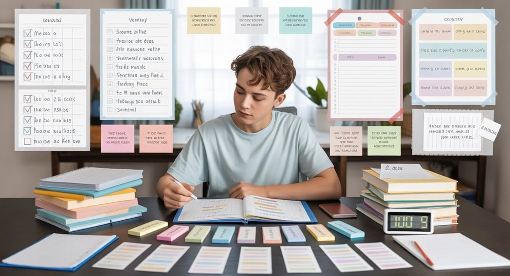 Executive Functioning, Effective Revision, and Applying Knowledge in Exams
