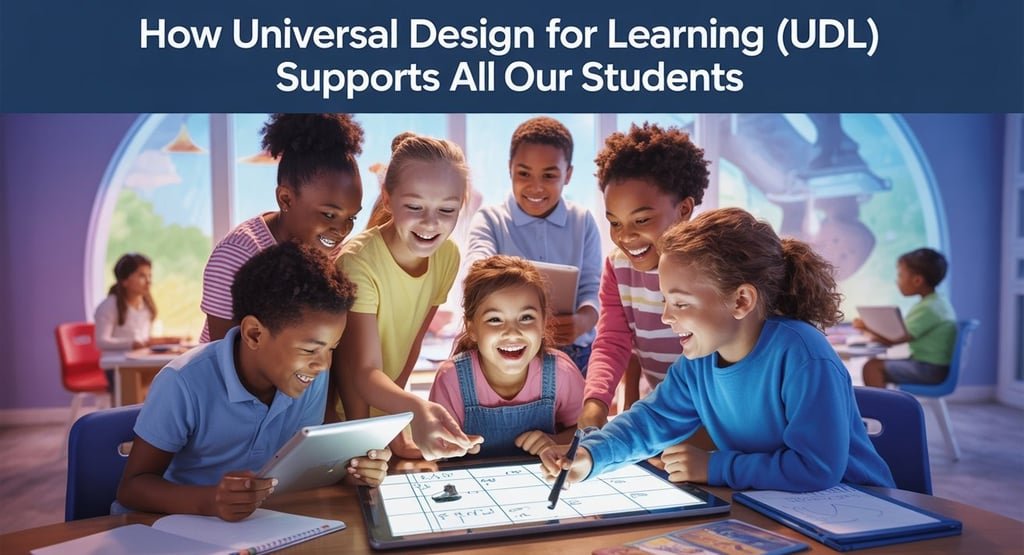 How Universal Design for Learning (UDL) Supports All Our Students Not Just Those With Autism and ADHD