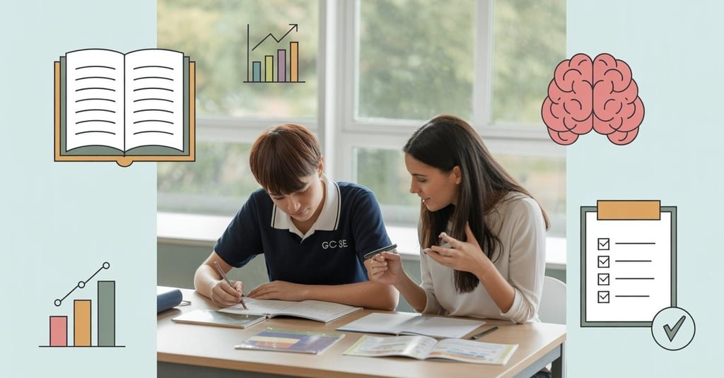This document explains how our bespoke approach at SENSpecialists.org improves grades for students who are underachieving in GCSE and IGCSE, including those with Moderate Learning Difficulties (MLD) and other SEN profiles. We outline why standard textbooks, revision books, and school notes are not a catch‑all solution, and how personalised learning design, targeted worksheets, examiner‑informed technique, mentoring and executive‑function support lead to measurable gains. Why do some students underachieve at GCSE / IGCSE? Persistent gaps in foundational literacy or numeracy make higher‑level content inaccessible. Slow processing speed or limited working memory reduces the ability to complete exam tasks under time pressure. Passive study habits (rereading notes/textbooks) instead of active retrieval and practice. Low motivation, anxiety, or negative classroom experiences that limit engagement. Executive‑function weaknesses: planning, organisation, time management, and sustaining focus. Mismatch between the learner’s modality/pace and the resources used. What do we do differently (how we convert potential into improved grades)? Diagnostic baseline: identify knowledge gaps, processing profile and specific exam‑skill weaknesses. Personalised learning design: short, sequenced lessons that target weak skills first to close gaps before adding new content. Bespoke worksheets: scaffolded, multisensory and tightly linked to exam question types — from worked examples to independent timed practice. Explicit exam technique: answer planning, heuristics by question type, time allocation and effective use of access arrangements. Retrieval practice and spaced review built into every lesson and worksheet to strengthen long‑term retention. Executive‑function coaching: planners, micro‑goals, timers, checklists and environmental strategies for consistent, independent study. Mentoring: weekly check‑ins to sustain motivation, manage anxiety and translate skills into classroom and exam performance. Continuous data loop: adjust materials and pacing based on progress — not a fixed chapter schedule. Why standard textbooks/revision guides/school notes are not a catch‑all? Assume average processing, attention and study skills; not scaffolded for MLD, ADHD, dyslexia or EF weaknesses. Content‑heavy and passive: promote rereading rather than active retrieval or scaffolded problem solving. Lack targeted guidance on exam strategy, answer structures, and timing under pressure. Do not teach the routines and self‑management skills needed for sustained progress. Result: students may know content superficially but underperform in real exam conditions. Proven strategies we apply (research‑aligned) Chunking and worked examples to reduce cognitive load and model problem solving. Multisensory materials (visuals, mind maps, audio prompts) to strengthen encoding and recall. Frequent low‑stakes testing and retrieval practice to boost retention and confidence. Spaced practice across weeks, not cramming. Timed past‑paper practice with examiner feedback to transfer knowledge to performance. Executive‑function scaffolds: externalised plans, micro‑tasks (10–20 minutes), visible timers and checklists. Mentored reflection to internalise strategies and sustain effort. Access arrangements are integrated into the preparation We prepare and practise with the access arrangements a student is eligible for (e.g., extra time, reader/scribe, rest breaks, modified papers) so their exam performance reflects true ability. We also help families gather evidence early so arrangements reflect the student’s normal way of working. Practical outcomes that parents and schools see Improved mock and final grades (e.g., realistic gains within 8–12 weeks when instruction is targeted). Better pacing and completion of exam papers; fewer blank responses; reduced anxiety. More consistent homework completion and independent revision routines. Documented evidence that supports appropriate access arrangements. Case study: from underachieving to progressing A Year 10 student, Alex, struggled with reading comprehension and slow writing speed. Our learning designer created a 12‑week plan targeting reading fluency and structured writing. With regular 1:1 sessions, scaffolded worksheets, retrieval practice and exam‑technique coaching, Alex improved his mock GCSE English grade from a 3 to a 6, and regained confidence. Example: how a bespoke worksheet build exam technique? Warm‑up (2 mins): one retrieval question on the topic. Worked example (5 mins): tutor models planning and a structured answer using a clear framework. Guided practice (10 mins): partially completed scaffold, the student fills in with prompts and sentence starters. Timed mini‑task (10–12 mins): student answers a focused question under timed conditions. Immediate feedback (5 mins): highlight one strength and one specific next step. Follow‑up (homework): 2–3 retrieval flashcards tied to the skill just practised. 8–12 week GCSE / IGCSE improvement plan (template) Weeks 8–12: Foundation & familiarisation — diagnostic lessons, priority gaps, start timed practice under adjusted conditions. Weeks 4–7: Strategy & confidence — deep revision with mind maps, cue cards and regular mock questions with examiner feedback; weekly mentoring check‑ins. Weeks 1–3: Review & readiness — short daily tasks, wellbeing focus (sleep, nutrition), confirm access arrangements with the exam centre. How can we tailor this now? Share the subject and topic (e.g., GCSE English 16‑mark analysis, IGCSE Maths algebraic fractions) and the student’s baseline/target grades. We will draft a bespoke worksheet and an 8–12 week plan aligned to examiner expectations and the student’s executive‑function profile. Request a Tutor or Book a Free Learning Assessment to discuss your child’s needs.