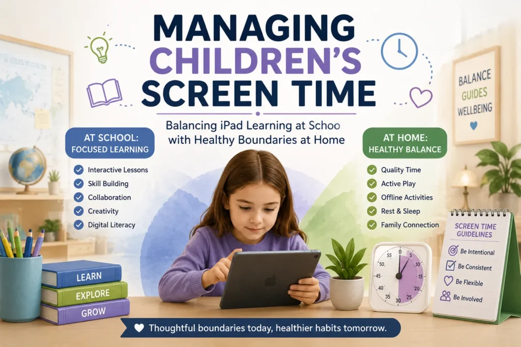 Managing Children's Screen Time