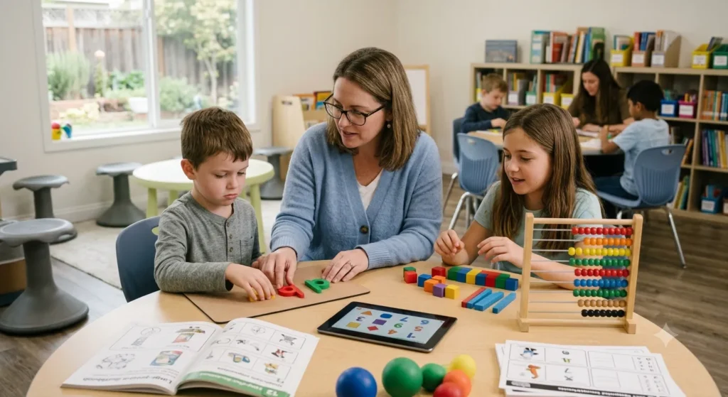 Support for learners with dyslexia and dyscalculia